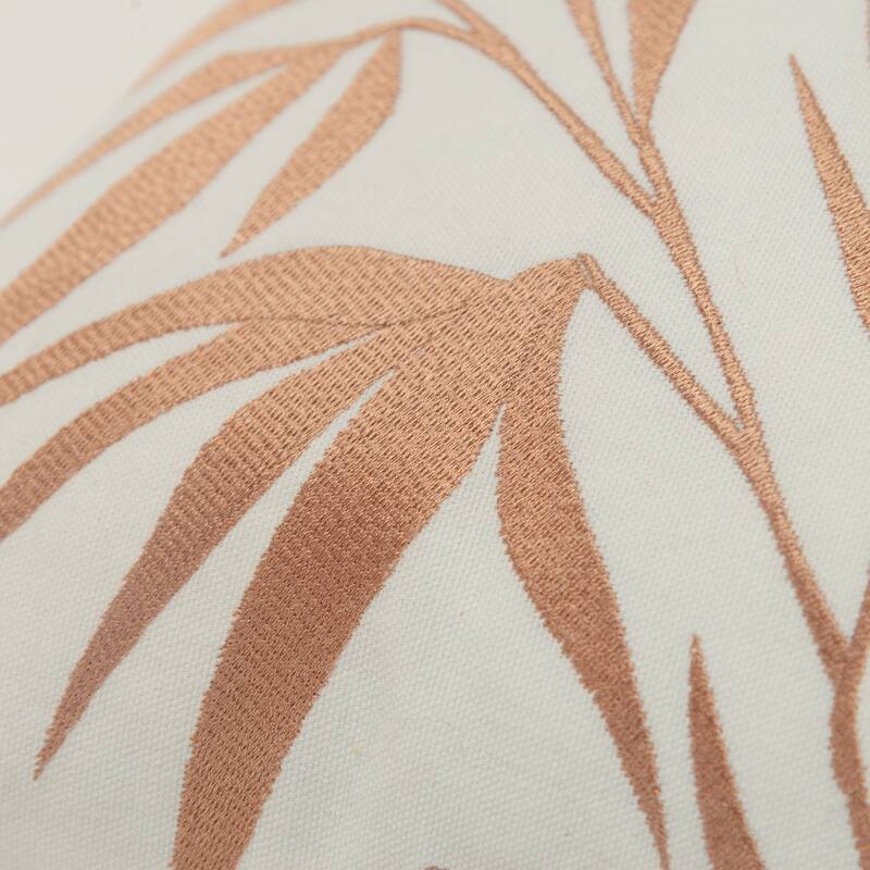 Rizzy Home Transitional Ivory Down Filled Pillow - 18" x 18"