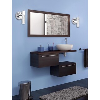 Westinghouse Cava One-Light LED Indoor Wall Fixture, Chrome Finish and Bubble Glass - 1-Light
