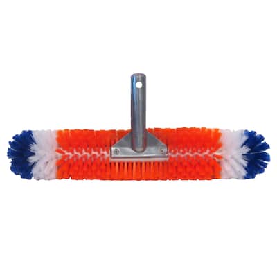 Blue Wave Brush Around 360 Wall and Floor Pool Brush - One-Size