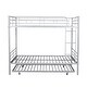 preview thumbnail 38 of 47, Multifunctional & Useful Design Iron Bunk Bed with Extra Bed for Space-saving, Safety Guaranteed