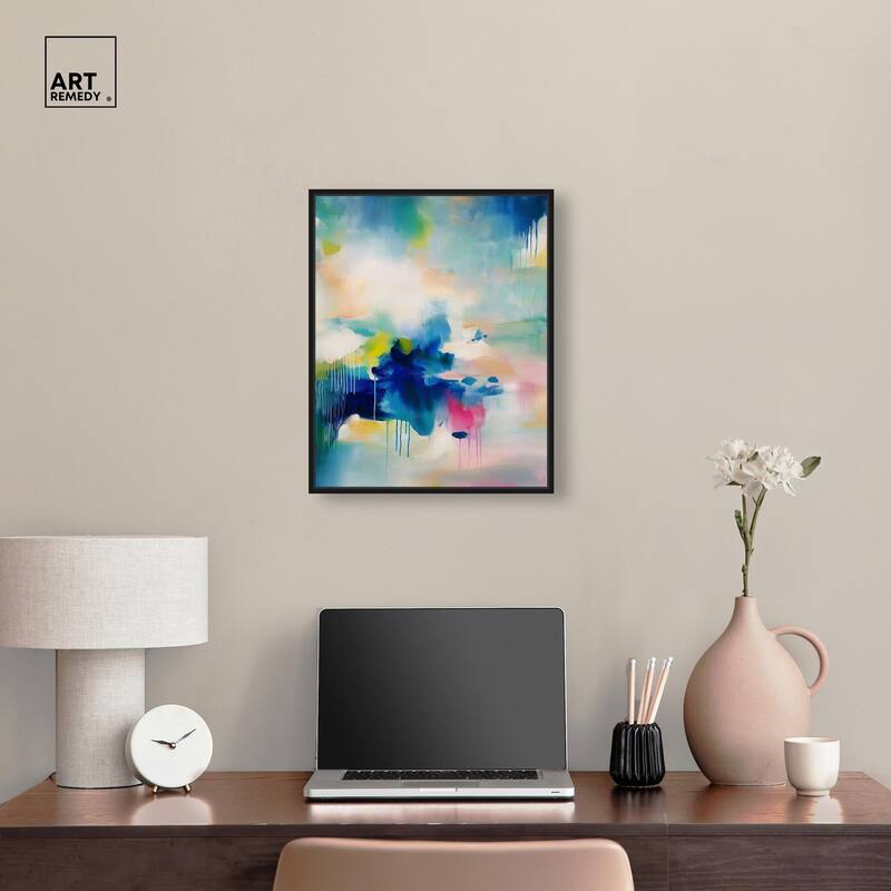 Prismatic Weeps Color II Canvas by Art Remedy