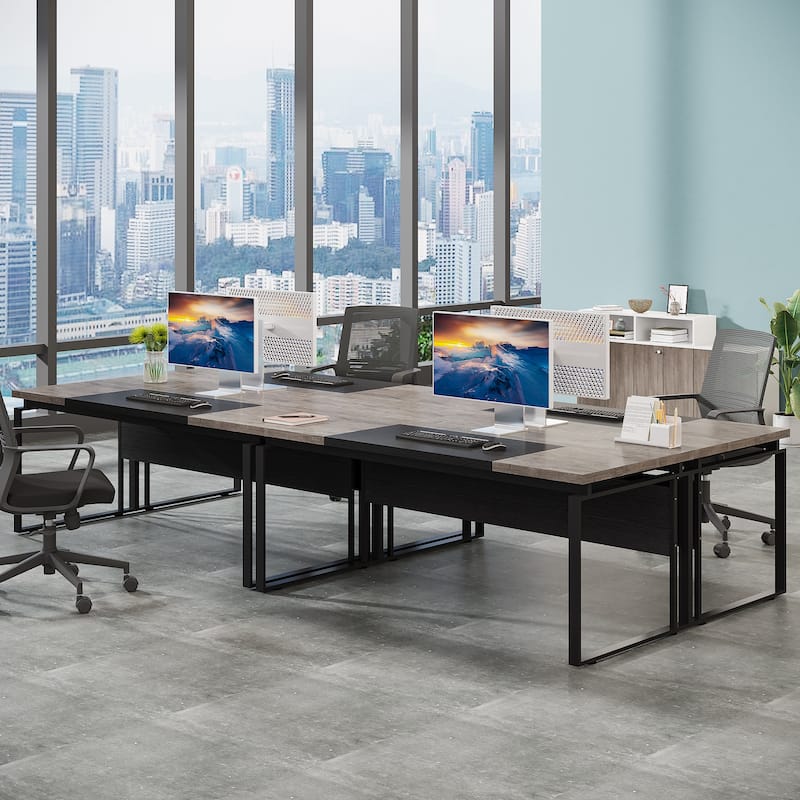 63 Inch Computer Desk Home Office Desk for Workstation (Only Table)
