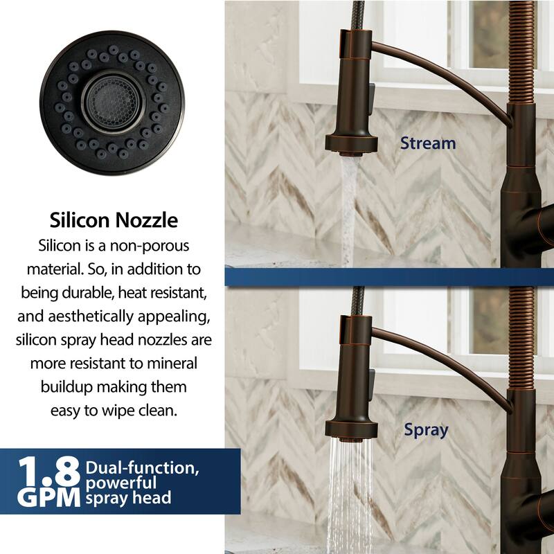 Karran Scottsdale Touchless Single-Handle Pull-Down Sprayer Kitchen Faucet