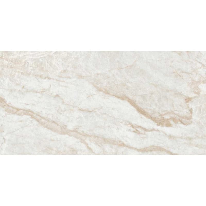 Galleria White Semi-Polished Porcelain Tile - Floor, Wall - Large Format