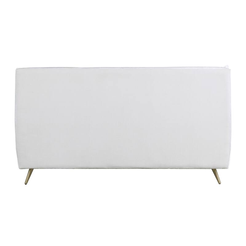 Divina Platform Bed with Tufted Headboard