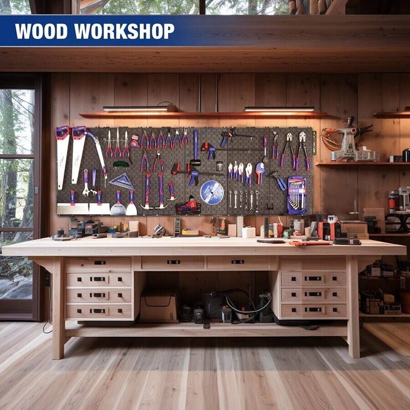 3Pack HeavyDuty Metal Pegboard Wall Organizer Bed Bath & Beyond 39587649