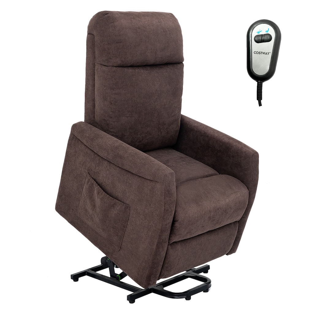 Costway Power Lift Recliner Chair for Elderly Living Room Chair w/