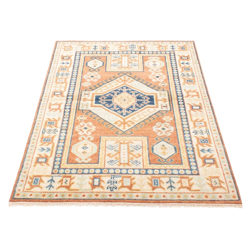 ECARPETGALLERY Hand-knotted Jules Serapi Copper Wool Rug - 5'5 x 7'10