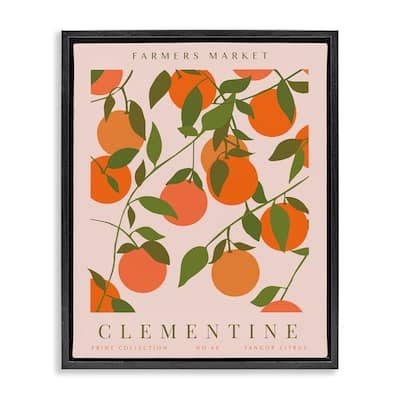 Stupell Clementine Gallery Print Framed Floater Canvas Wall Art Design By Kamdon Kreations