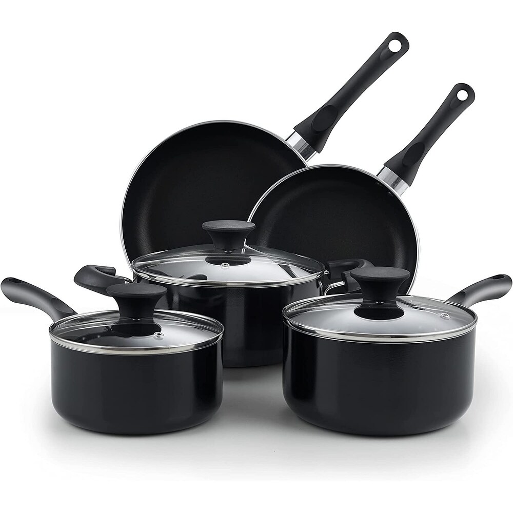 Pots and Pans Set Nonstick, 11Pcs Kitchen Cookware Sets, Stackable Induction  Pot and Pan set for Cooking - Bed Bath & Beyond - 39589585