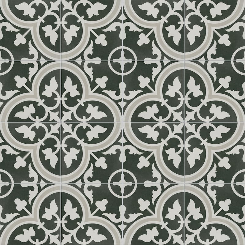Merola Tile Arte Due 9-3/4" x 9-3/4" Porcelain Floor and Wall Tile