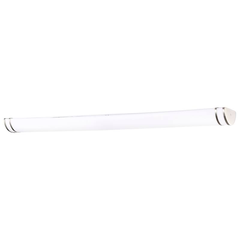 Glamour LED 49 inch Vanity Fixture Brushed Nickel Finish CCT Selectable 3K/4K/5K - Brushed Nickel
