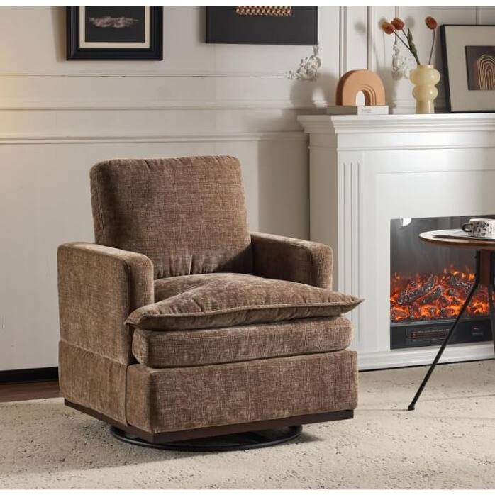 Swivel Mid-Century Modern Accent Armchair 1pc