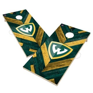 Wayne State University Warriors Cornhole Board Set