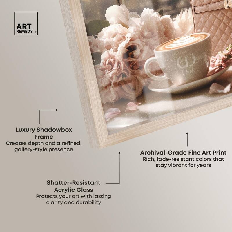 Glam by the Window Paris Shadowbox by Art Remedy