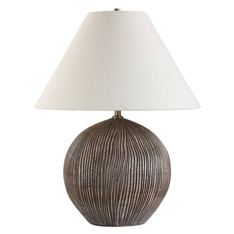 Uttermost Sayre Dark Brown Table Lamp - N/A