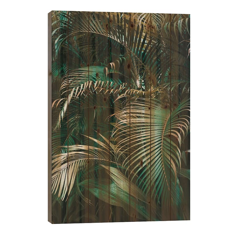 Camo Print On Wood by Honeymoon Hotel - Multi-Color - 40x26x1.5