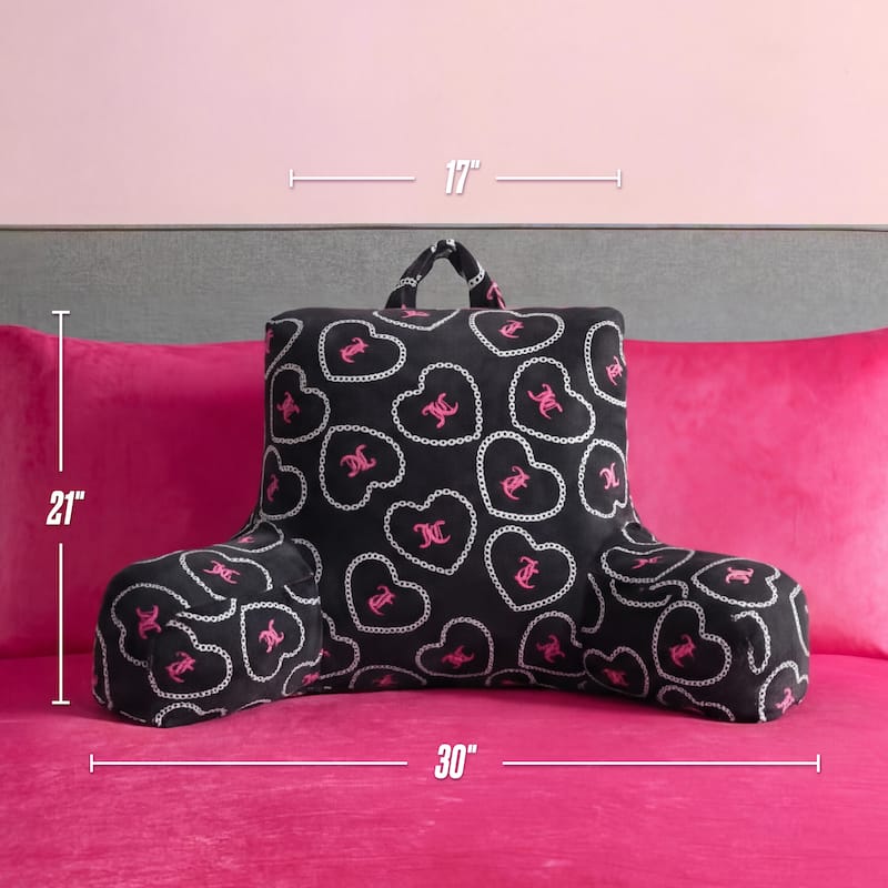 Juicy Couture 30" x 21" x 17" Backrest Pillows