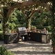 preview thumbnail 8 of 93, 100% Solid Wood Outdoor Kitchen Cabinet Set, Modular Patio BBQ Island Sideboard Buffet Pantry