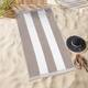 Miranda Haus Winslow Oversized Cabana Stripe 2 Piece Beach Towel
