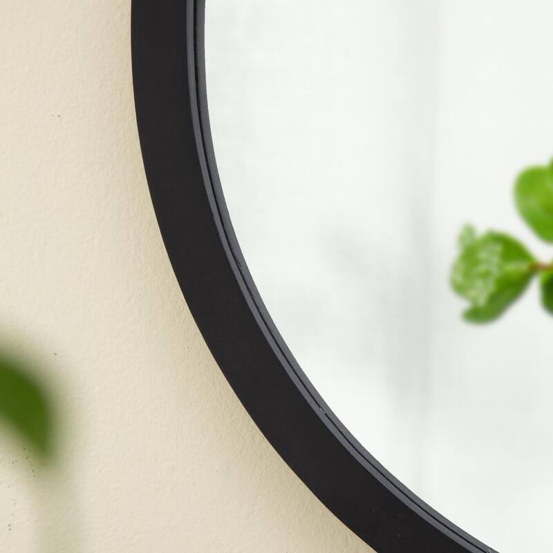 Round wall mirror for living room