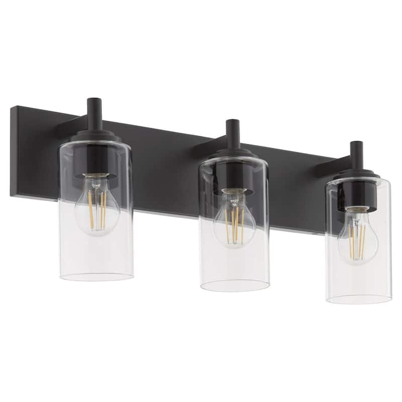 Quorum International 5200-3 Fallstaff 3 Light 23" Wide Vanity Light - Matte Black
