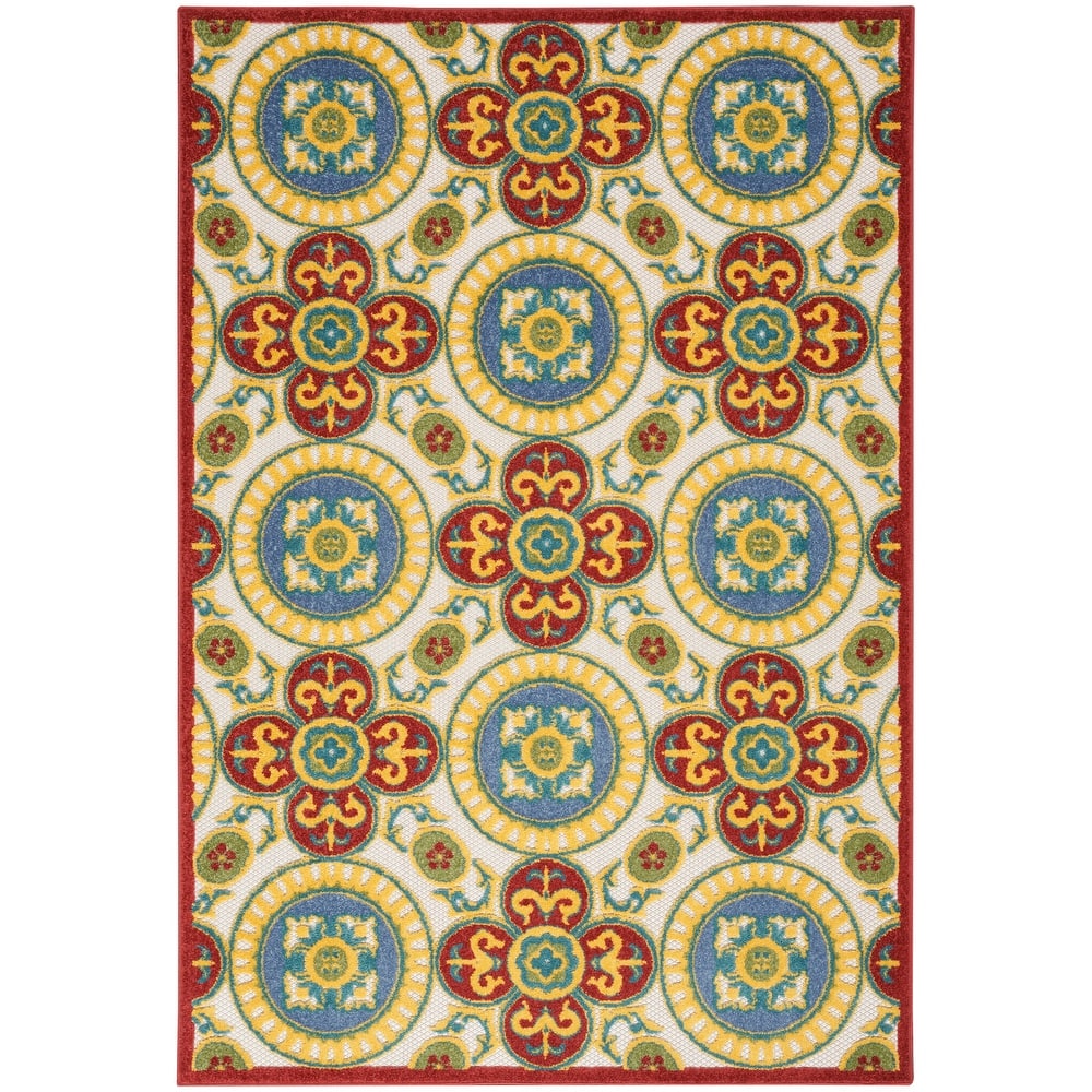 Nourison Aloha Indoor/outdoor Geometric Area Rug