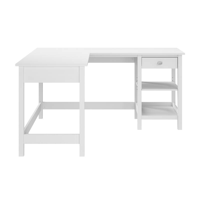 Broadview 60W L Shaped Computer Desk with Storage by Bush Furniture