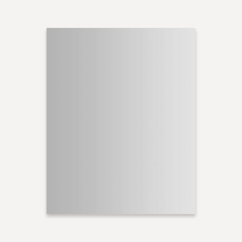 Robern PL Portray 23-1/4" x 30" Frameless Single Door Medicine Cabinet - Mirrored - Mirrored Finish