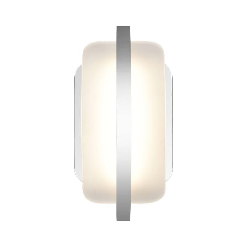 Curvato 16-inch Wide LED Vanity Light in Polished Chrome - 5.5