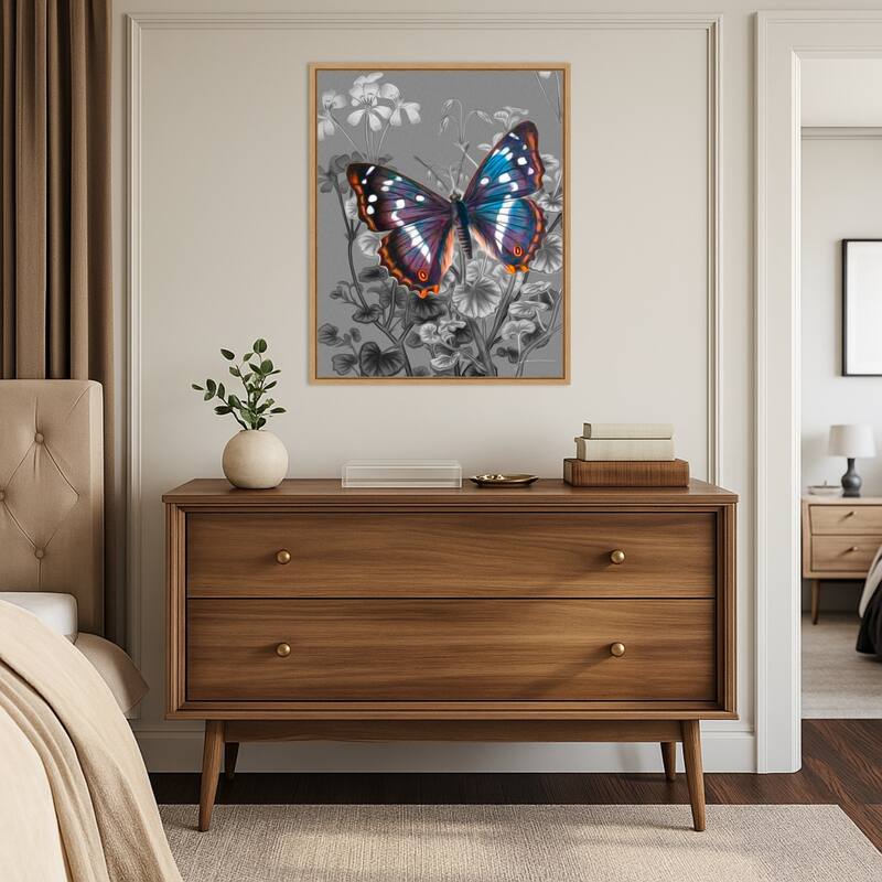 On Display No. 6 by James Burghardt (23 x 28 in.), Framed Canvas Wall Art Print