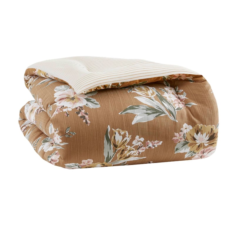 Madison Park Salara 7 Piece Vintage Floral Comforter Set