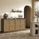 preview thumbnail 35 of 49, Multifunctional Minimalist Side Cabinet with 3D Design