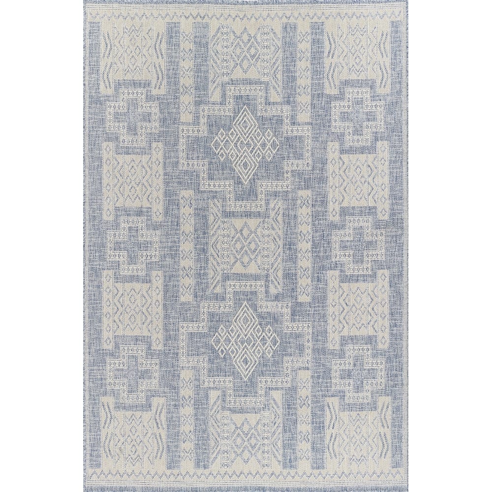 Momeni Hampton Geometric Indoor/ Outdoor Area Rug