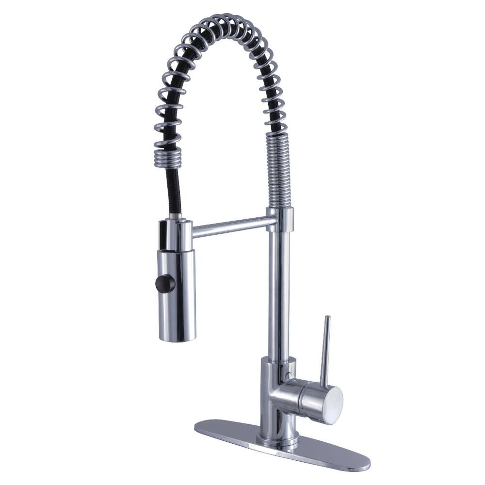 Kingston Brass New York Single-Handle Pre-Rinse Kitchen Faucet