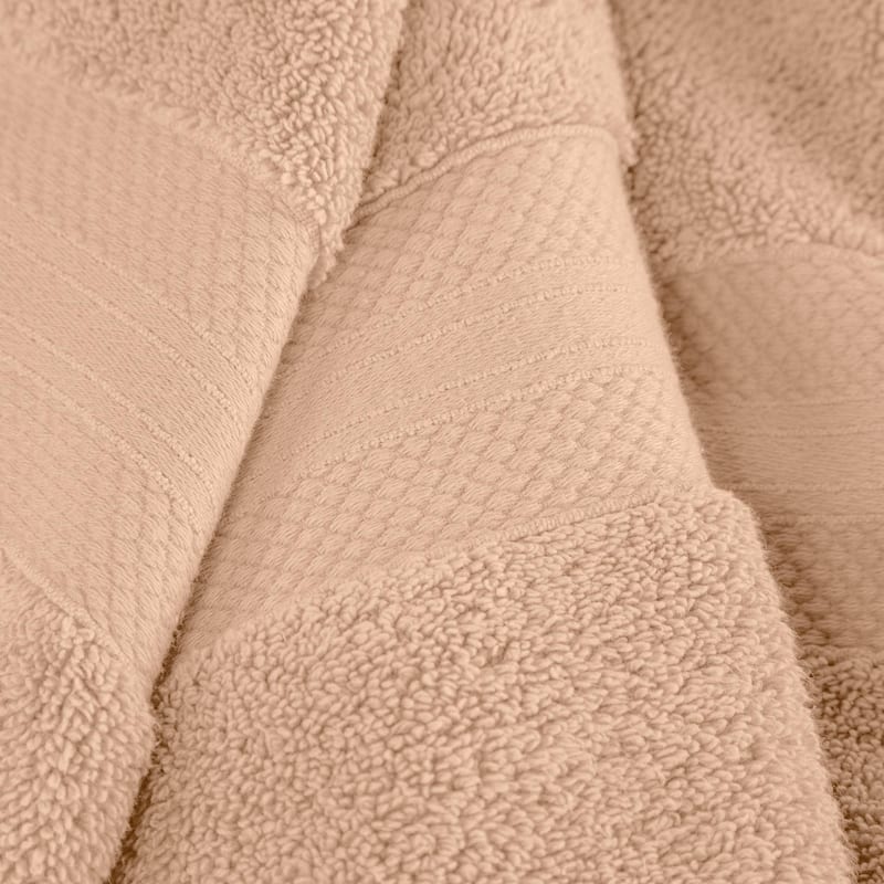 Superior Turkish Cotton Solid Heavyweight Bath Sheet Set of 2