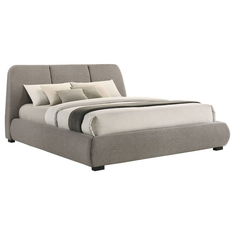 Mokena 46-inch Upholstered Platform Bed