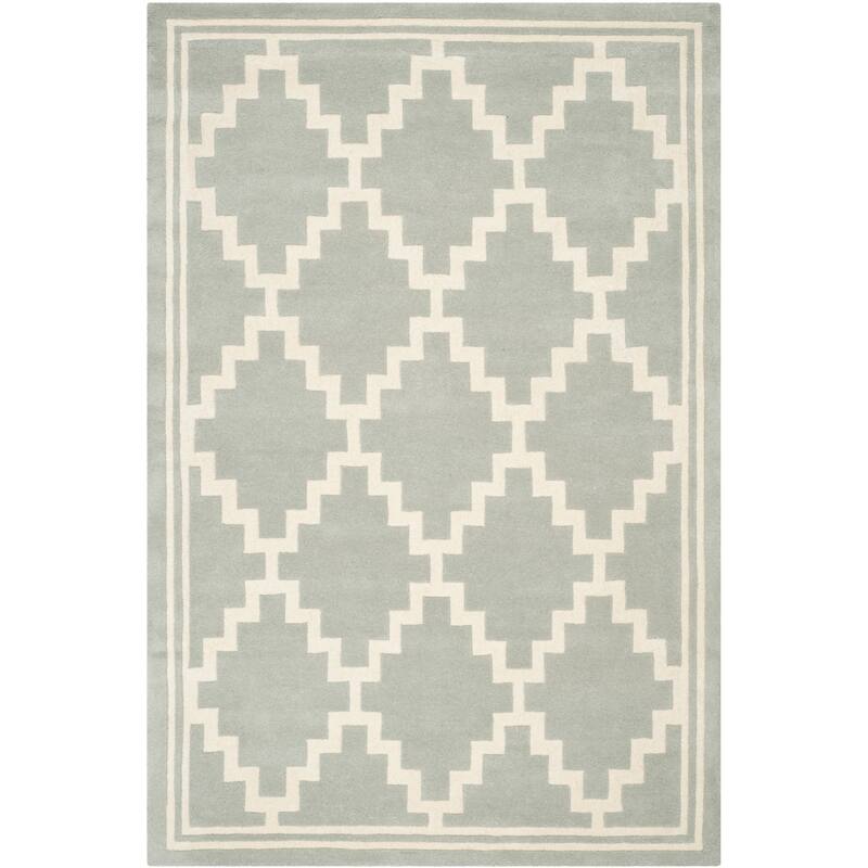 SAFAVIEH Handmade Chatham Doriane Modern Wool Rug