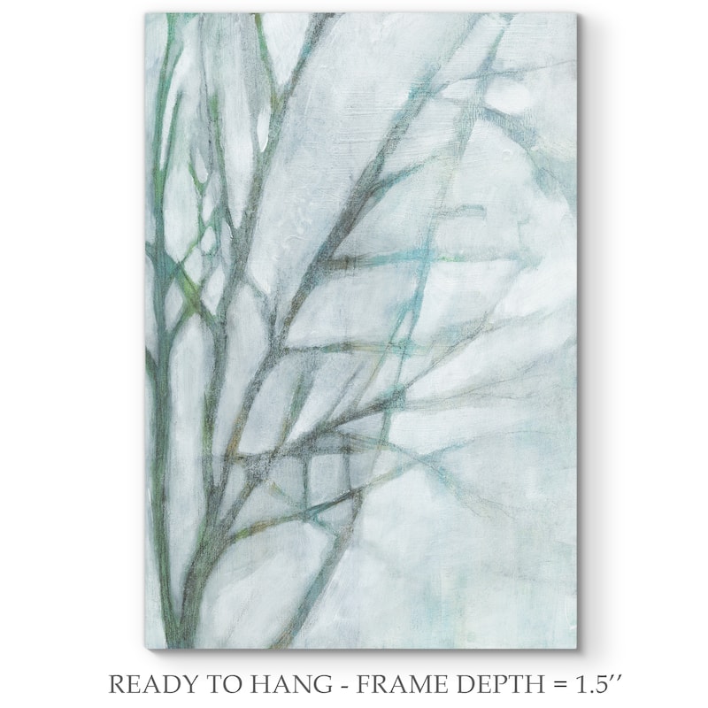 Tree with White Sky II-Premium Gallery Wrapped Canvas