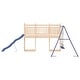 preview thumbnail 15 of 16, vidaXL Swing Set Outdoor Backyard Wooden Playground Equipment for Kids Age 3-8