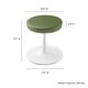 preview thumbnail 3 of 5, Lippa Vegan Leather Round Stool by Modway