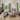 iNSPIRE Q Modern Anka Grey Linen Down Filled Cushioned 6-Seat Sectional Sofa