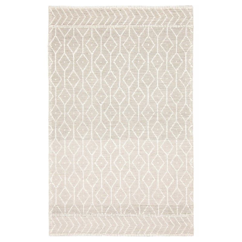 ECARPETGALLERY Braid weave Sienna Grey Wool Rug - 5'1 x 8'1 - Grey - 5'1 x 8'1