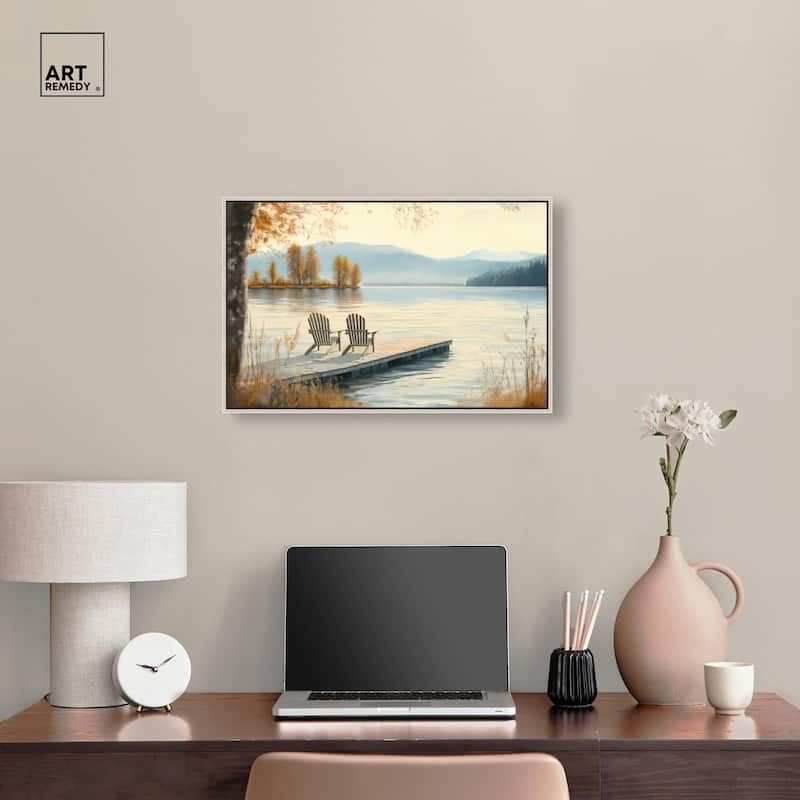 Lake of Dreams Canvas by Art Remedy