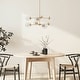 preview thumbnail 12 of 10, INK+IVY Calista 8-Light Metal Chandelier with Globe Bulbs