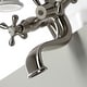 preview thumbnail 25 of 31, Kingston Brass Deck Mount Clawfoot Tub Faucet with Hand Shower