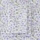 preview thumbnail 4 of 2, Printed Design Cotton Collection 400TC Hemstitch Little Lili Sheet Set King - Lilac