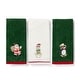 preview thumbnail 2 of 2, Lenox Holiday Elf, Santa & Penguin Kitchen Towels, Set of 3