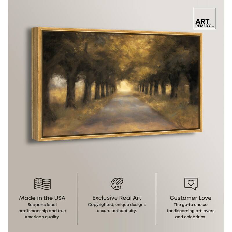 Misty Morning Canvas by Art Remedy