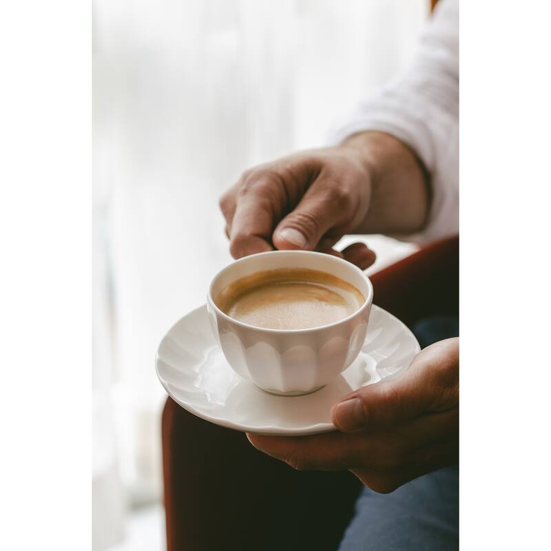 Fortessa Blyss Bone China, 11.75 Oz. Mug, White - 11.7 oz Bowl